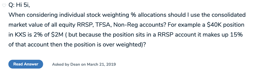 5i Research Question