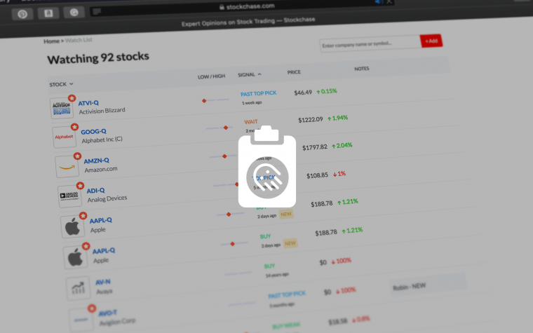 How to Pick Stocks Using Stockchase