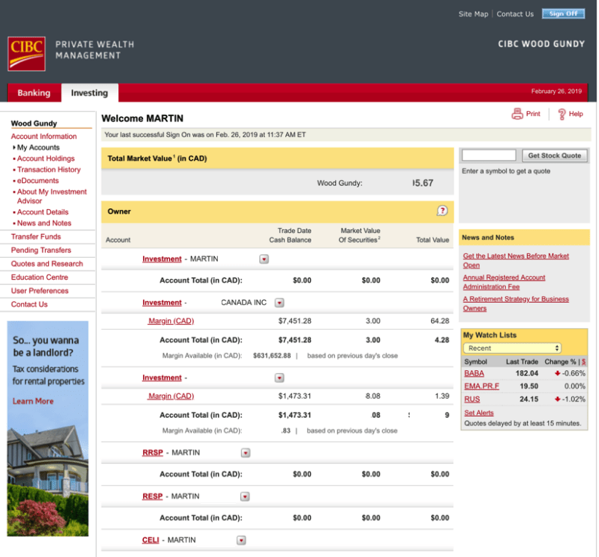 Questrade vs cibc investors edge screenshot 1modified